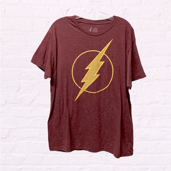DC Comics Other - DC comics Flash Mens T-Shirt Classic Zigzag Logo sz large